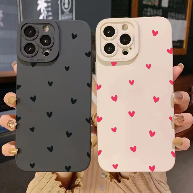 Black Love Heart Protector Pho - Samsung Galaxy A55 review and price