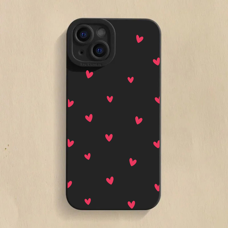 Black Love Heart Protector Pho - Samsung Galaxy A55 review and price