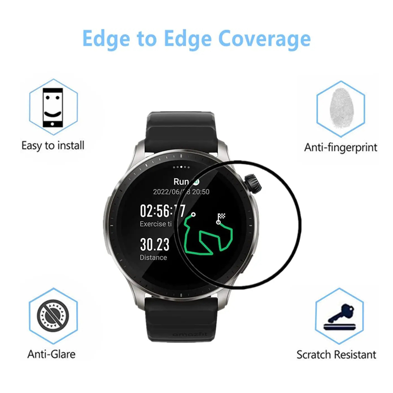 For Amazfit GTR 4 Screen Prote - Smartwatch Screen Film review and price